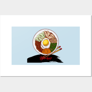 Delicious Bibimbap Posters and Art